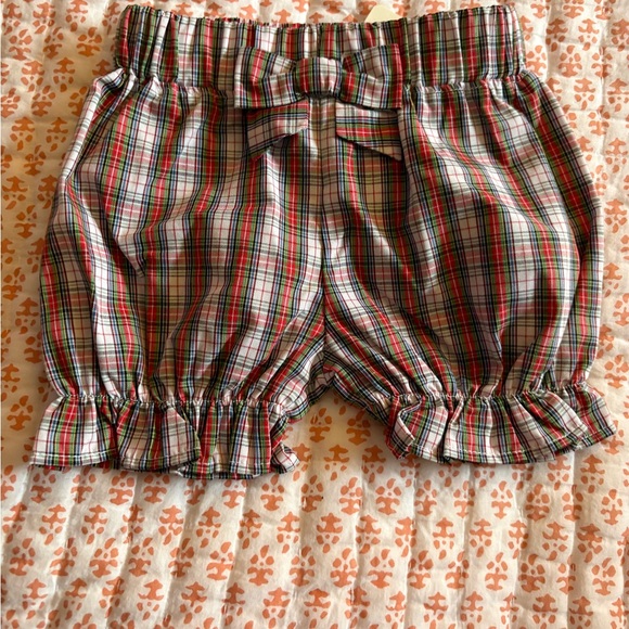 Plaid Ruffle Shorts/knickers - Picture 2 of 6